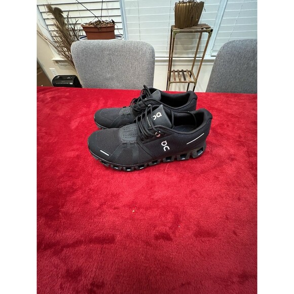 On Cloud Shoes Womens Size 8.5 Black Running Lightweight CloudTec Speed Laces - Picture 2 of 12